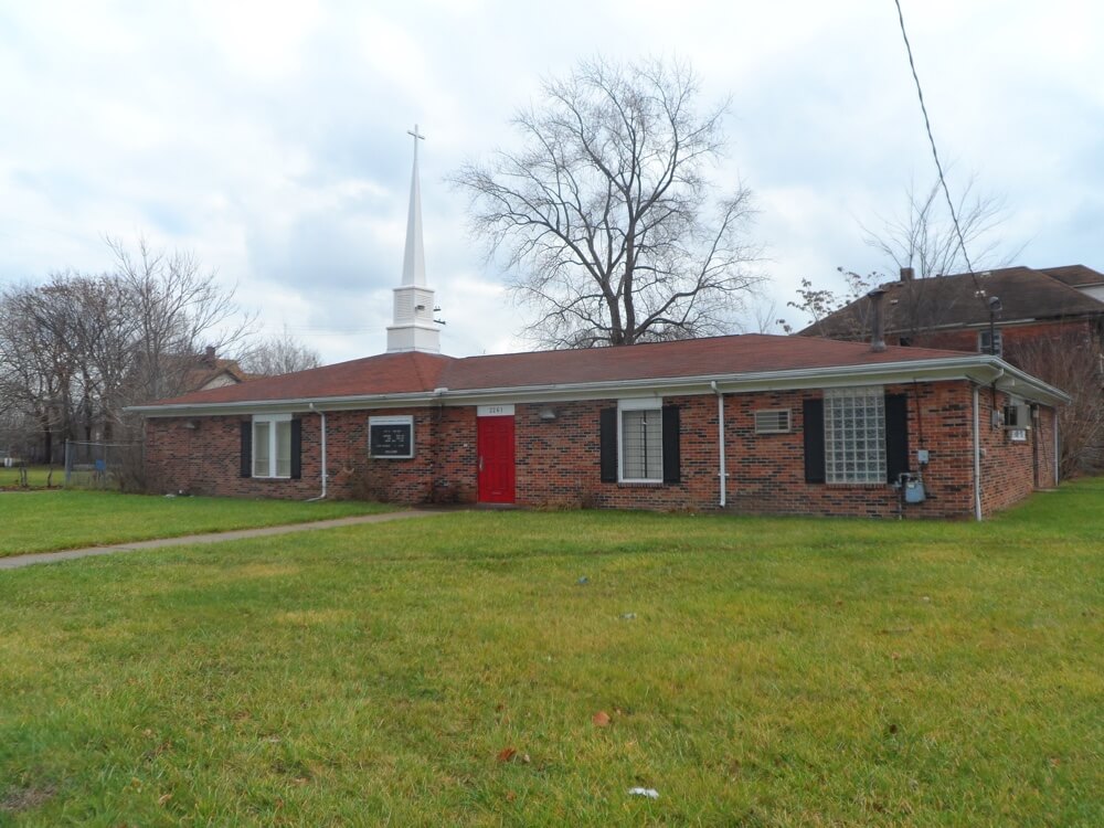 3,500 Sq Ft Church - 2261 Marquette Ave, Detroit, Michigan 48208 | Real Estate Professional Services